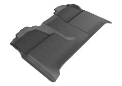 3D MAXpider - MAXpider L1CH04721509 Kagu Floor Mat Rear Black Chevy Silverado Crew - Image 1