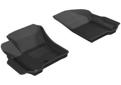 3D MAXpider - MAXpider L1DG00511509 Kagu Floor Mat Front Black for 09-12 Dodge Journey - Image 1