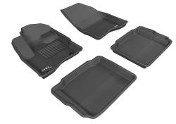 3D MAXpider - MAXpider L1FR01801509 Kagu Floor Mat Front/Rear Black Ford Taurus - Image 1