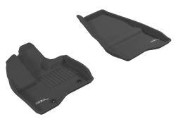 3D MAXpider - MAXpider L1FR03611509 Kagu Floor Mat Front Black Ford Explorer - Image 1