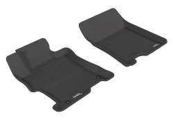 3D MAXpider - MAXpider L1HD00811509 Kagu Floor Mat Front Black Honda Accord Coupe/Sedan - Image 1