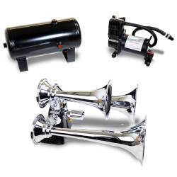 Kleinn Automotive Accessories - Kleinn Automotive HK6 Pro Blaster Triple Air Horn Kit - Image 1