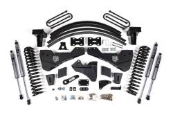 Zone Offroad ZONF54F 8" Suspension Lift Kit FOX Shocks for F250/F350 SD 4WD DSL