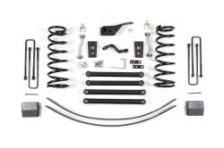 Zone Offroad 5" Suspension Lift Kit Zone Shocks for RAM 1500 4WD ZOND145N