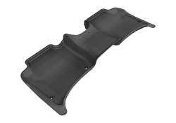 3D MAXpider - MAXpider L1PO01021509 Kagu Floor Mat Rear Black for 11-18 Cayenne/Touareg - Image 1