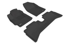 3D MAXpider - MAXpider L1TY09501509 Kagu Floor Mat F&R Black for Prius C - Image 1