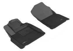 3D MAXpider - MAXpider L1TY14911509 Kagu Floor Mat Front Black for Tundra REG/DL/Crew - Image 1