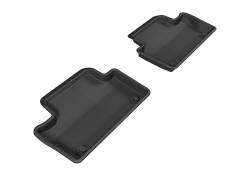 3D MAXpider - MAXpider L1VV01521509 Kagu Floor Mat Rear Black for 10-17 Volvo XC60 - Image 1