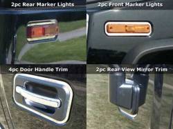 Quality Automotive HV43015 Hummer Trim Kits 03-09 Hummer H2