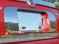 Quality Automotive Accessories - Quality Automotive LPS24540 License Plate Trim for Nissan Maxima - Image 1