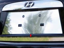 Quality Automotive Accessories - Quality Automotive LP27365 License Plate Bezel for 06-11 Hyundai Accent - Image 1