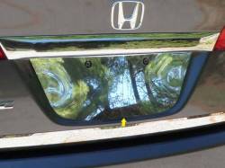 Quality Automotive Accessories - Quality Automotive LP26214 License Plate Bezel 06-11 Honda Civic - Image 1