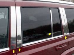 Quality Automotive PP46097 Pillar Post Kit for Jeep Commander