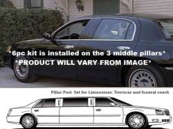 Quality Automotive PP40688 Pillar Post Kit 00-02 Lincoln Town