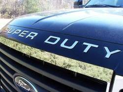 Quality Automotive Accessories - Quality Automotive SGR48321 Stainless Graphic/Emblem 08-14 Ford F250 - Image 1