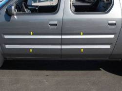 QAA TH25240 Stainless Rocker Panel Trim 8pc for 06-12 Honda Ridgeline