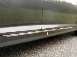 QAA TH11806 Stainless Rocker Panel Trim 2pc for 11-15 Kia Optima