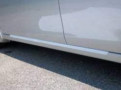 QAA TH13577 Stainless Rocker Panel Trim 2pc for 13-15 Nissan Sentra
