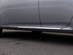 QAA TH29112 Stainless Rocker Panel Trim 2pc for 09-13 Toyota Corolla
