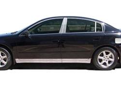 QAA TH25550 Stainless Rocker Panel Trim 8pc for 02-06 Nissan Altima