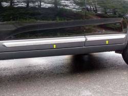 QAA TH11821 Stainless Rocker Panel Trim 4Pc for 11-15 Kia Sorento