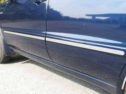 QAA TH24110 Stainless Rocker Panel Trim 4Pc for 01-07 Toyota Highlander