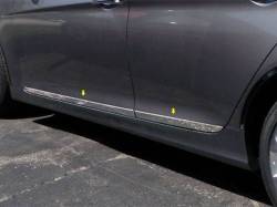 QAA TH11361 Stainless Rocker Panel Trim 4Pc for 11-14 Hyundai Sonata