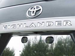 Quality Automotive Accessories - Quality Automotive SGR28110 Stainless Graphic/Emblem for Toyota Highlander - Image 1