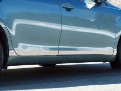 QAA TH27130 Stainless Rocker Panel Trim 8pc for 07-11 Toyota Camry