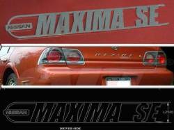 Quality Automotive Accessories - Quality Automotive SGR24541 Stainless Graphic/Emblem for Nissan Maxima SE - Image 1