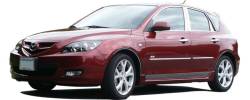 Quality Automotive Accessories - QAA TH27750 Stainless Rocker Panel Trim 4Pc for 04-09 Mazda Mazda3 - Image 2