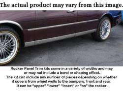 QAA TH32481 Stainless Rocker Panel Trim 12pc for 92-97 Mercury Grand Marquis