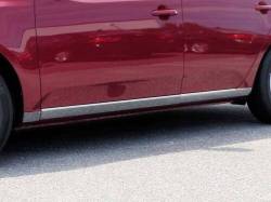 QAA TH10810 Stainless Rocker Panel Trim 6pc for 10-13 Kia Forte