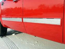 QAA TH47185 Stainless Rocker Panel Trim 4Pc for 07-08 Chevrolet Silverado