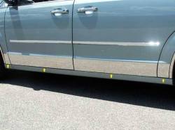 QAA TH48895 Stainless Rocker Panel Trim 8pc for 09-12 Volkswagen Routan