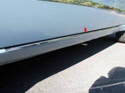 QAA TH48345 Stainless Rocker Panel Trim 2pc for 08-11 Ford Focus