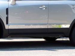 QAA TH48440 Stainless Rocker Panel Trim 6pc for 06-18 Chevy Captiva Sport