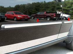 QAA TH47941 Stainless Rocker Panel Trim 4Pc for 07-11 Dodge Nitro