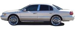 Quality Automotive Accessories - QAA TH35611 Stainless Rocker Panel Trim 12pc for 95-97 Lincoln Continental - Image 2
