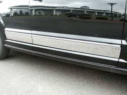 QAA TH47951 Stainless Rocker Panel Trim 4Pc for 07-12 Dodge Caliber
