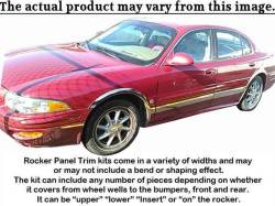QAA TH40566 Stainless Rocker Panel Trim 8pc for 00-05 Buick LeSabre