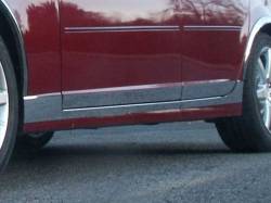QAA TH43250 Stainless Rocker Panel Trim 8pc for 03-07 Cadillac CTS