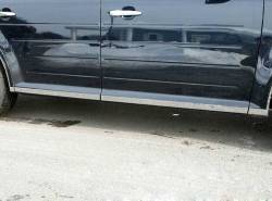 QAA TH49340 Stainless Rocker Panel Trim 8pc for 09-19 Ford Flex