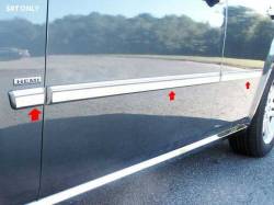 QAA TH45922 Stainless Rocker Panel Trim 6pc for 05-08 Dodge Magnum