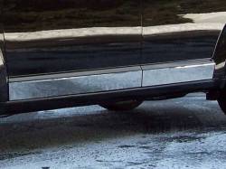 QAA TH49945 Stainless Rocker Panel Trim 4Pc for 09-20 Dodge Journey