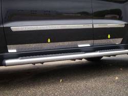 QAA TH51080 Stainless Rocker Panel Trim 4Pc for 11-20 Jeep Grand Cherokee