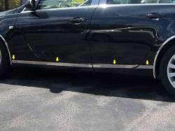 QAA TH51575 Stainless Rocker Panel Trim 8pc for 11-17 Buick Regal