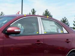 Quality Automotive WP10810 Window Accent Package for 10-13 Kia Forte