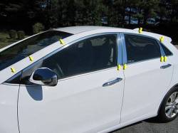 Quality Automotive Accessories - Quality Automotive WP13345 Window Accent Package for 2013 Hyundai Elantra - Image 1