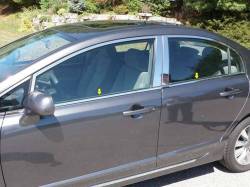 Quality Automotive WS26214 Window Sill Accent Kit 06-11 Honda Civic